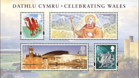 Celebrating Wales Miniture Sheet